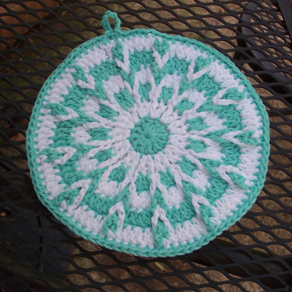 Creating a new pot holder/hot pad