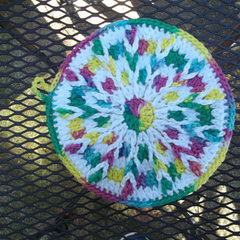 Lace Up Pot Holder