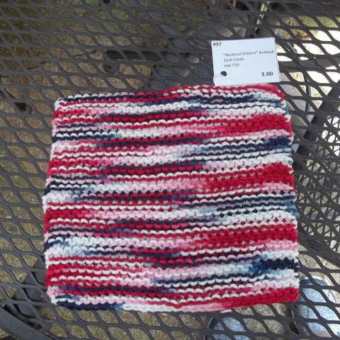 Knitted Dish Cloth