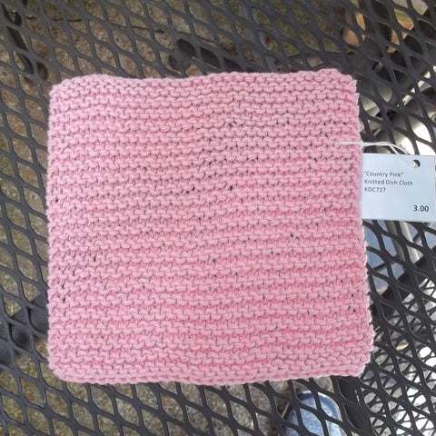 Knitted Dish Cloth