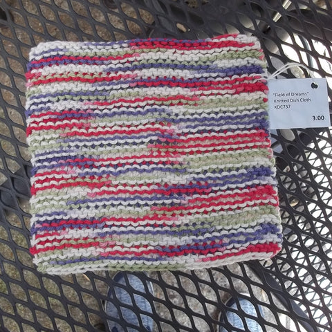 Knitted Dish Cloth