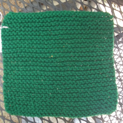 Knitted Dish Cloth