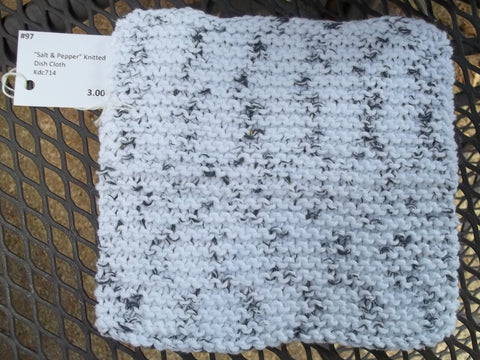 Knitted Dish Cloth