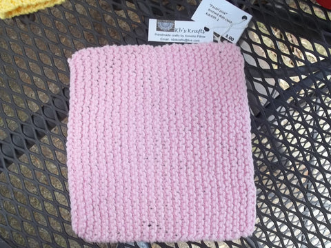 Knitted Dish Cloth