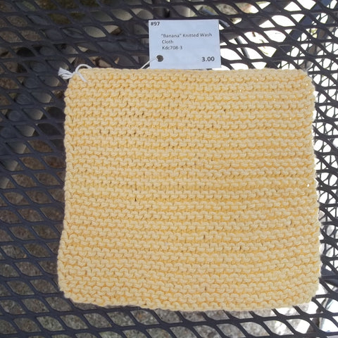 Knitted Dish Cloth