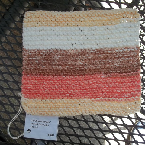 Knitted Dish Cloth