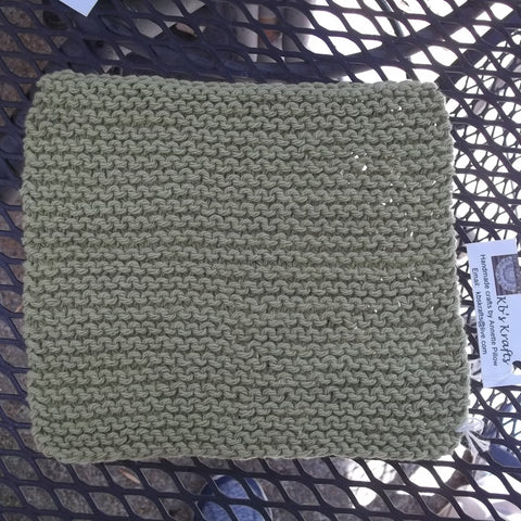 Knitted Dish Cloth