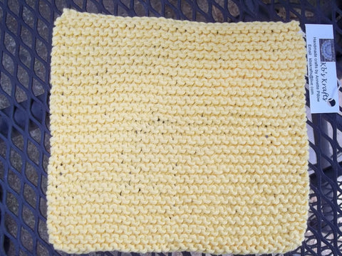 Knitted Dish Cloth