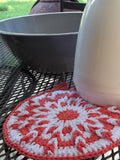 Lace Up Pot Holder