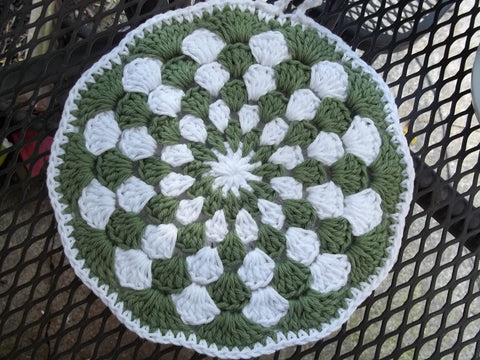 Granny Circle Pot Holder