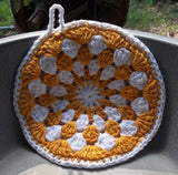 Granny Circle Pot Holder