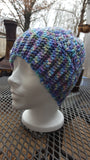 Messy bun hat