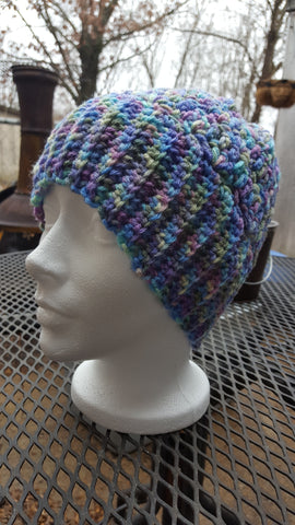 Messy bun hat