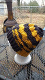 Messy bun hat