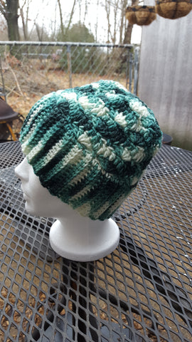 Messy bun hat
