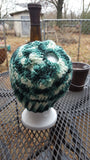 Messy bun hat