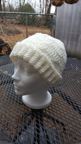 Messy bun hat