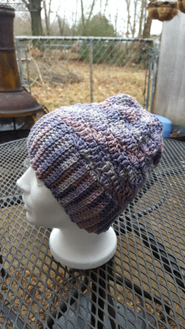 Messy bun hat