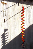Wind spinners with madellion